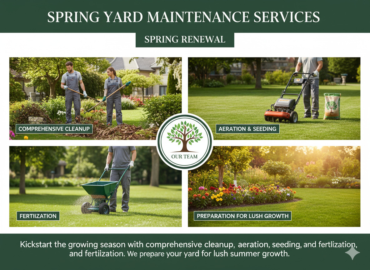 Spring yard maintenance services
